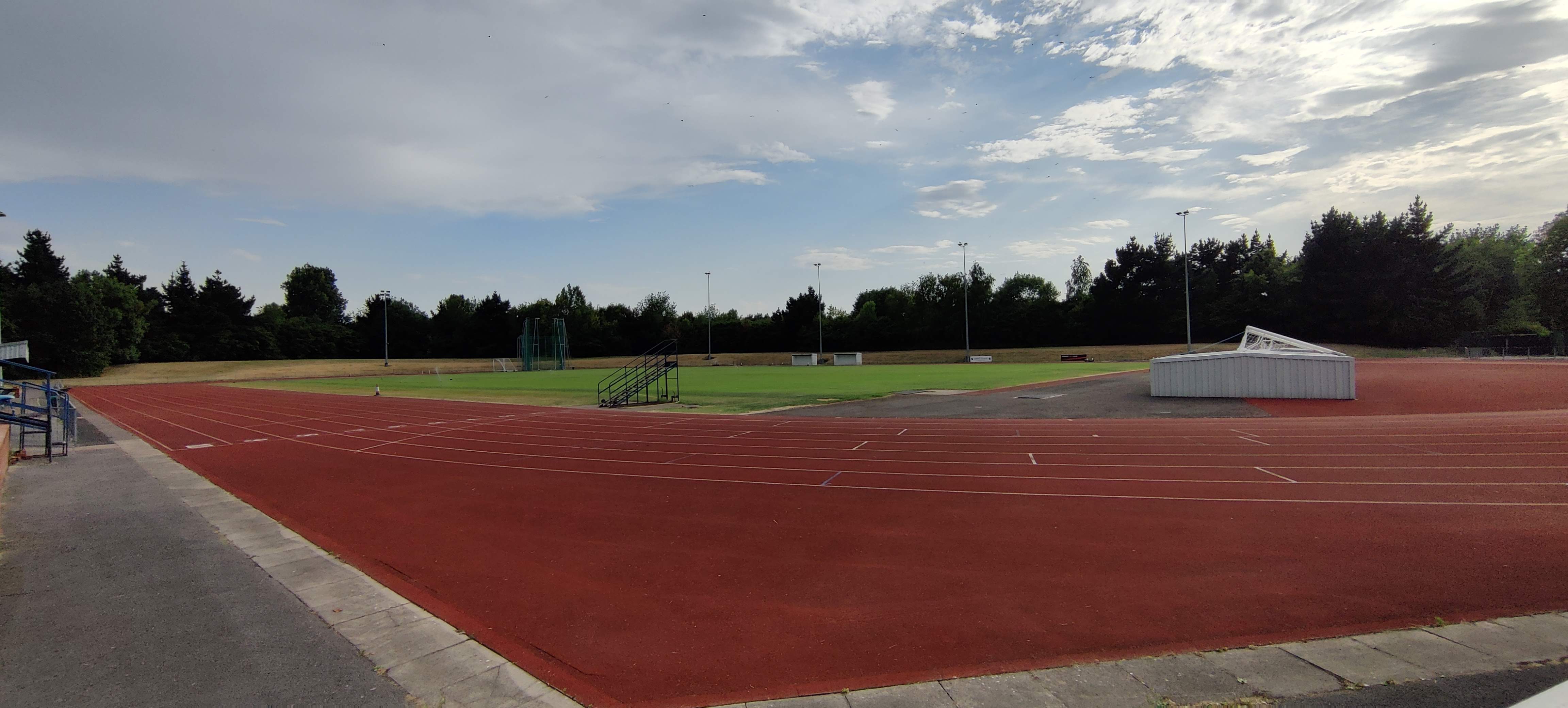 View of track from Club House